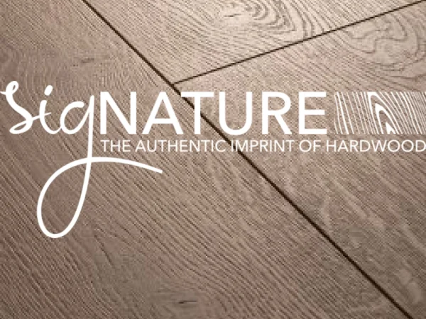 Signature technology - the authentic imprint of hardwood
